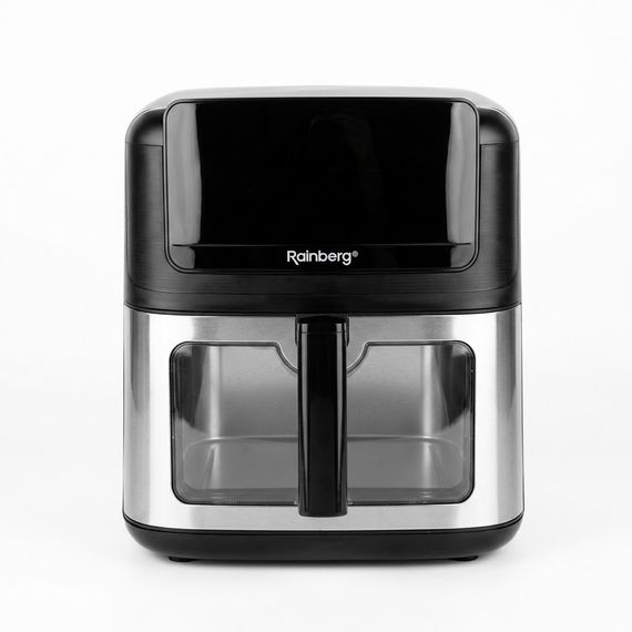 Аерогриль Rainberg RB 2342 4800W аерофрітюрниця безмасляна для приготування без олії з 2 Тенами 12,5 л та сенсорним керуванням | Зображення 7