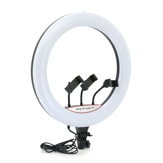 Селфи лампа Led кольцо 45см MJ18 "RGB