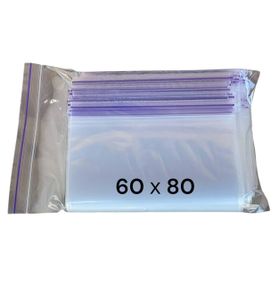 Зип пакеты Zip-Lock 60х80 мм, 50 мкм
