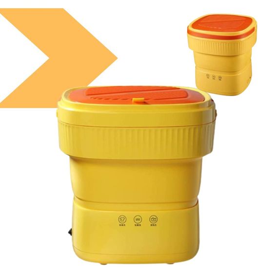 Стиральна машина мині ведро складне ОРИГІНАЛ 8л. XPRO XPB15-8 чорний (41633-16045_1320)