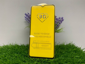 Захисне скло 9D Full Glue для Vivo Y95 | Чорне, повне покриття, 9H