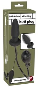 Анальная вибропробка BUTT PLUG Sex Aura