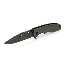 Ніж складний Browning-360, ручка сталь, довжина 223 мм, 253 гр, Black, Box