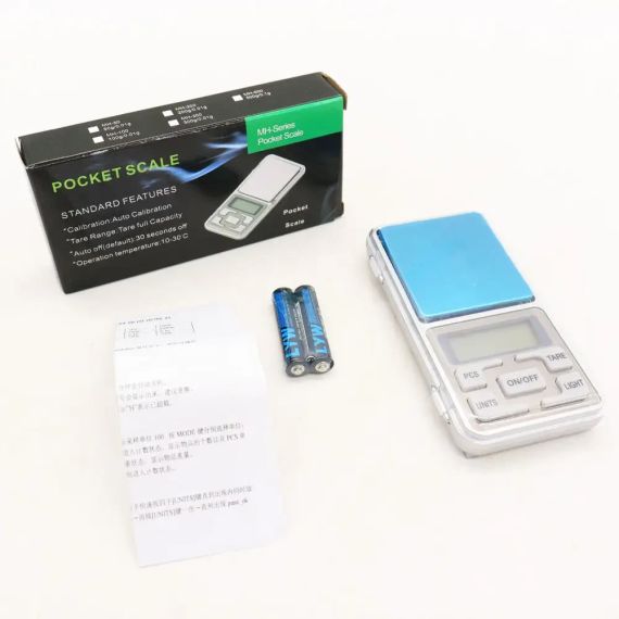 Электронные весы 200 г Pocket Scale QCP200, Серебряный / Карманные весы / Ювелирные цифровые весы / Цифровые весы | Зображення 9