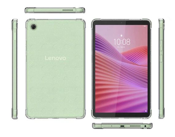 Силіконовий чохол бампер Primolux Silicone для планшета Lenovo Tab One 8.7" TB305 - Clear | Зображення 2