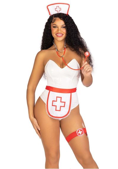 Набір аксесуарів медсестри Leg Avenue Nurse Kit One Size, 5 предметів sexstyle