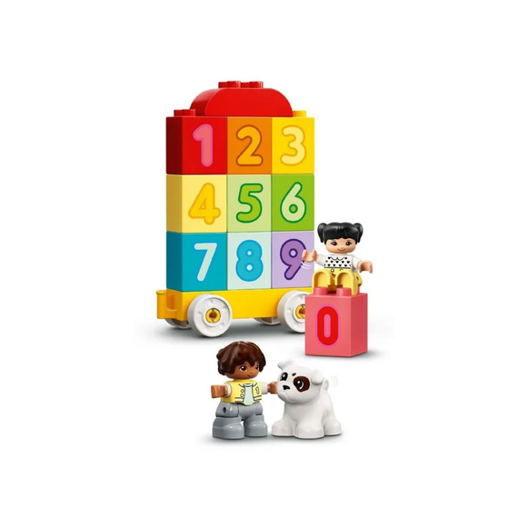 Конструктор LEGO Duplo Потяг із цифрами — вчимося рахувати 23 деталі (10954) | Зображення 2