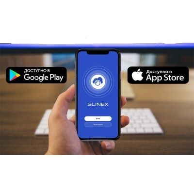 Комплект видеодомофона Slinex Sonik 7 Cloud White  ML-20HD | Зображення 4