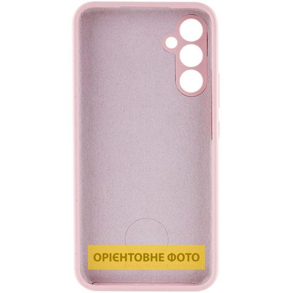 Чохол Silicone Cover Lakshmi Full Camera (AAA) для Samsung Galaxy S25 Edge Білий / White Рожевий / Pink Sand | Зображення 2