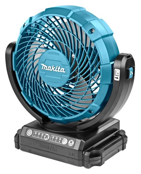 Вентилятор акумуляторний Makita DCF102Z (180 мм, 120-180 м/хв, LXT, AC, без акумуляторів та зарядного пристрою) | Зображення 3