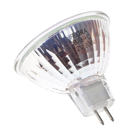Лампа галогенная 20W GU5.3 MR16 Yellow (FORA) 12V | Зображення 3
