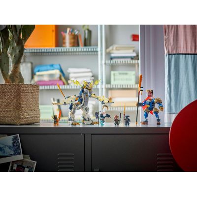 Конструктор LEGO NINJAGO Розбійник: Робот-вершник на драконі (71843) | Зображення 4