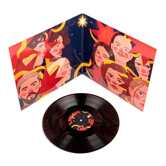 Вінілова платівка ROXOLANA - настрій: колядувати (Deep Dark Red Vinyl) [LP] | Зображення 2