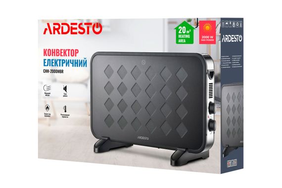 Конвектор електричний ARDESTO  CHH-2000MBR (CHH-2000MBR) | Зображення 2