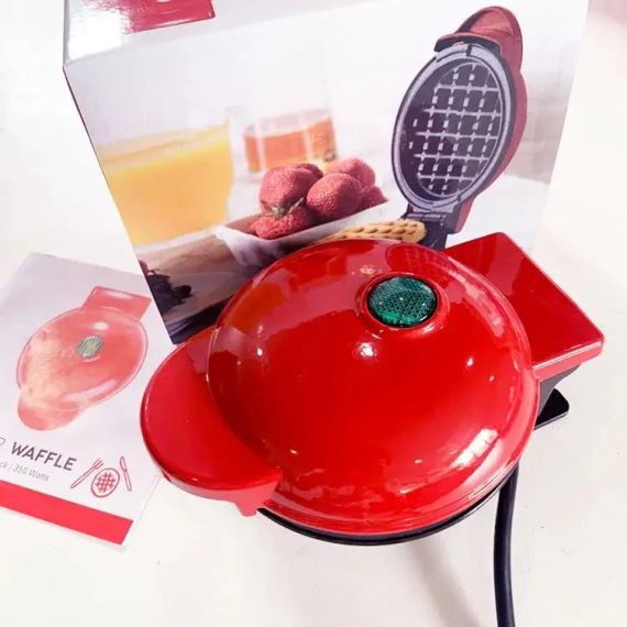 Вафельница мини для бельгийских вафель Mini Waffle Maker | Зображення 1