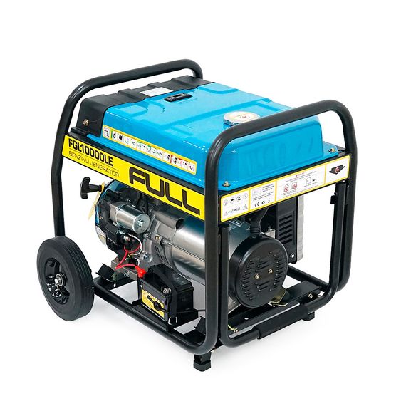 Генератор бензиновий FULL FGL 10000LE, 1-фазний 230V, 50Hz, 10kVA/8kW, бак 28 л | Зображення 1