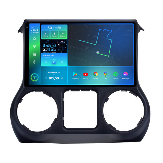 Штатна магнітола Torssen 2K Jeep Wrangler 15-17 F10464 4G Carplay DSP