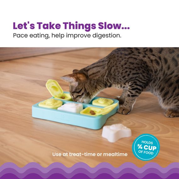 Розвиваюча іграшка для котів Outward Hound Kitty Cube Puzzle for Cats | Зображення 3
