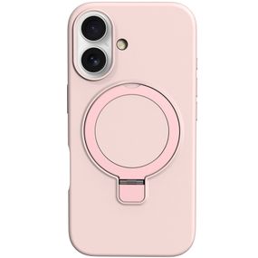 Чохол Silicone Case Full Protective NO LOGO with Ring для Apple iPhone 16 (6.1")