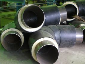 Коліно сталеве в ПЕ оболонці ф 426/560 мм