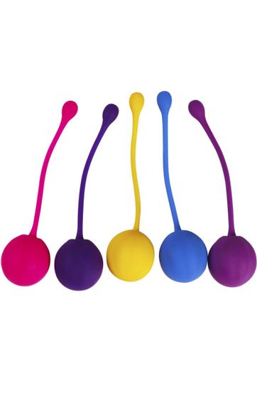 Набір з 5 вагінальних кульок Chongxing Kegelball мікс Sex Aura