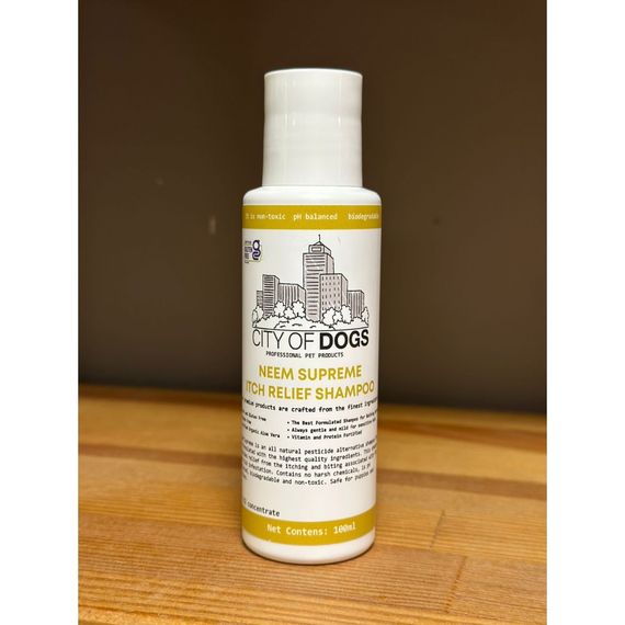 City of Dogs Шампунь для собак и кошек Neem Supreme c маслом ним от зуда, 100мл