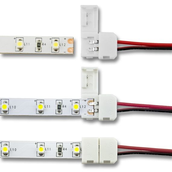 Кабель PROLUM™ для стрічки 8мм, 2835\3528, + 2 затиску | Зображення 3
