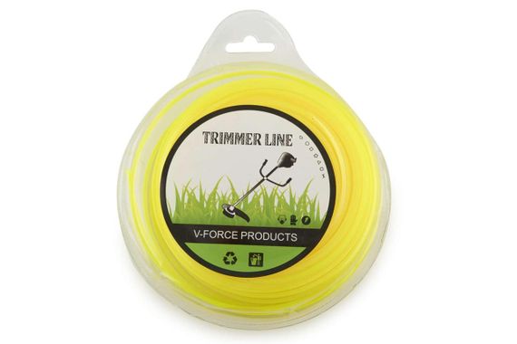Леска мотокосы   Ø2,0mm, 60 метров   (квадрат, желтая)   YLA