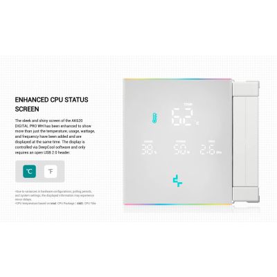 Кулер для процессора Deepcool AK620 Digital Pro White (R-AK620-WHAPMN-G) | Зображення 6