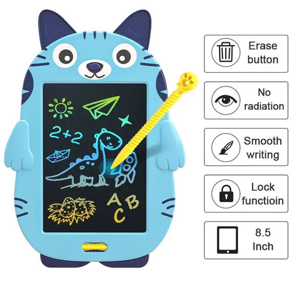 Планшет для рисования Animals 8,5 дюймов Blue Cat | Зображення 1