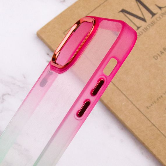 Чохол TPU+PC Fresh sip series для Apple iPhone 11 Pro Max (6.5") TPU+PC, Салатовый / Розовый | Зображення 3