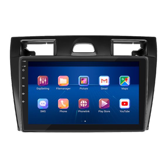 Штатная магнитола Lesko для Ford S-MAX I 2006-2010 экран 9" 2/32Gb 4G Wi-Fi GPS Top | Зображення 1