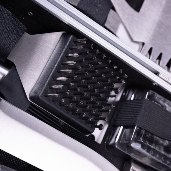 Набор аксессуаров для барбекю, мангала, гриля 19 предметов 42х14х7.5 см в кейсе HP-21-3 | Зображення 6