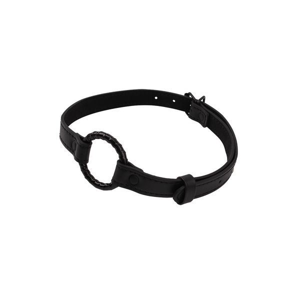 Кляп-кільце Chisa Fierce Euphoria O-Ring Gag, чорний Sex Aura | Зображення 2