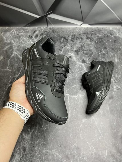 Чоловічі демісезонні кросівки Adidas Black | Зображення 2