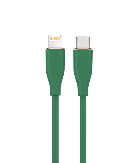 Кабель Cablexpert CC-USB2S-CM8PM-1.5M-G, USB 2.0 С-папа/Lightning, 1.5 м.