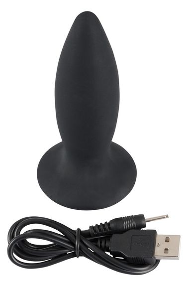 Анальна пробка - Black Velvets Rechargeable Plug Small | Зображення 4