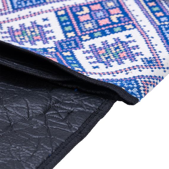 Килимок для пікніка жакардовий, синій LU012BL | Зображення 4