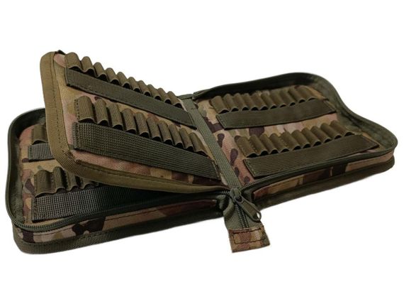 Сумка-патронташ закрита для 308 Win, 6.5 Cr, 243  на 80 шт GEN 3 мультикам з карманом та моллі | Зображення 5