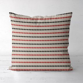 Подушка декоративная Soft Линии из крестиков 45x45 см (45PST_23M088)