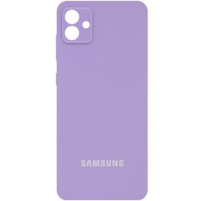 Чохол Silicone Cover Full Camera (AA) для Samsung Galaxy A04e, Фіолетовий