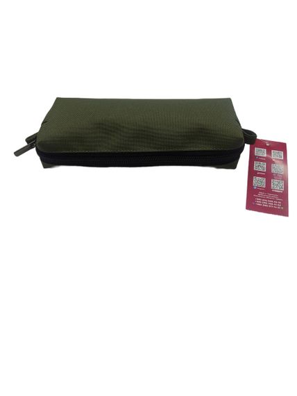 Пенал шкільний косметичка М&М 210х80х40 Хакі (213729) | Зображення 3