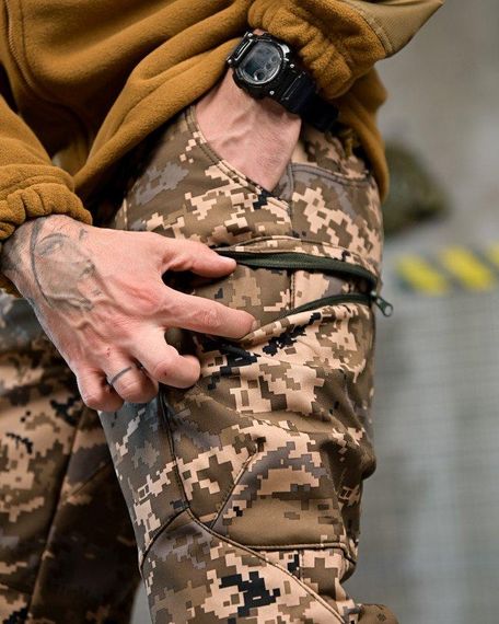 Тактичні штани софтшел DRAFT висока талія draft висока пояс ВТ7614 | Зображення 5