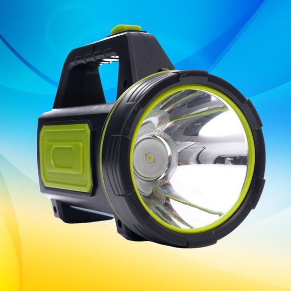 Ліхтар прожекторний з LED-лампою KD1241. Ліхтарик, фонарик, павербанк | Зображення 1