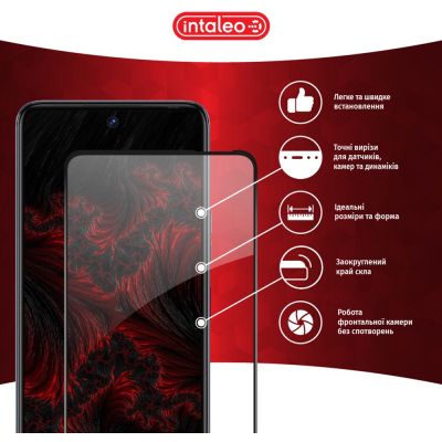 Стекло защитное Intaleo Full Glue Tecno Camon 18 (1283126529146) | Зображення 1