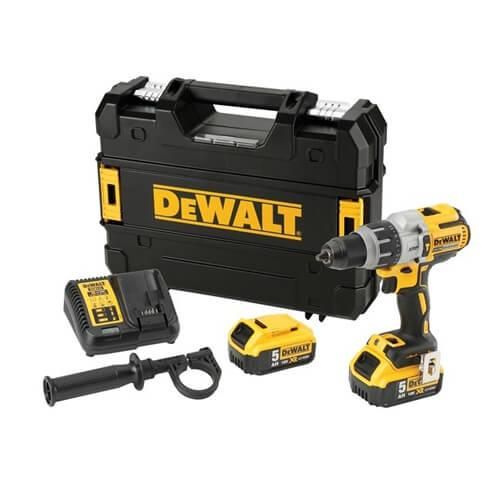 Дрель-шуруповерт аккумуляторная бесщёточная ударная 95 Нм DeWALT DCD996P2 | Зображення 2