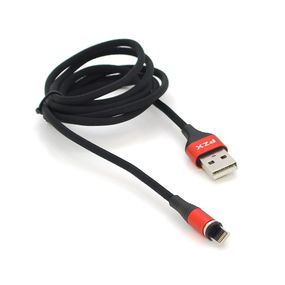 Кабель магнітний PZX V133, Lighting, Output, 3.1A, Black, довжина 1м