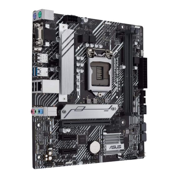 Материнcька плата ASUS PRIME H510M-A s1200 H510 2xDDR4 M.2 HDMI DP D-Sub mATX 90MB17C0-M0EAY0 | Зображення 1
