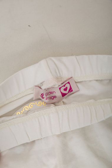 Велотреки для дівчаток  -уцінка, колір молочний, 247R516-U | Зображення 3