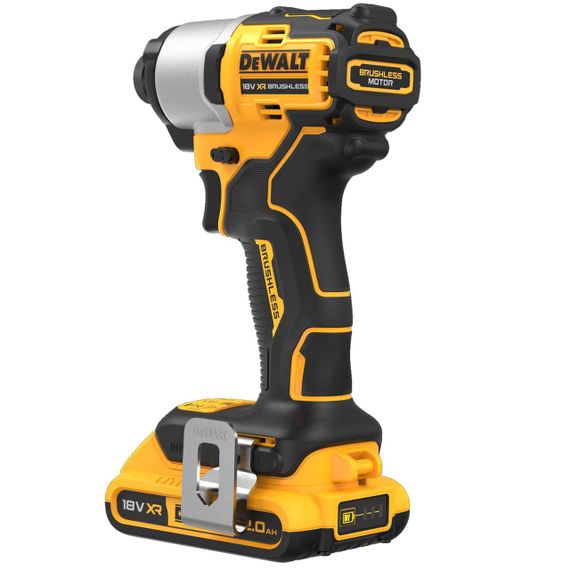 Шуруповерт ударный аккумуляторный бесщёточный 192Нм DeWALT DCF840D2T | Зображення 4
